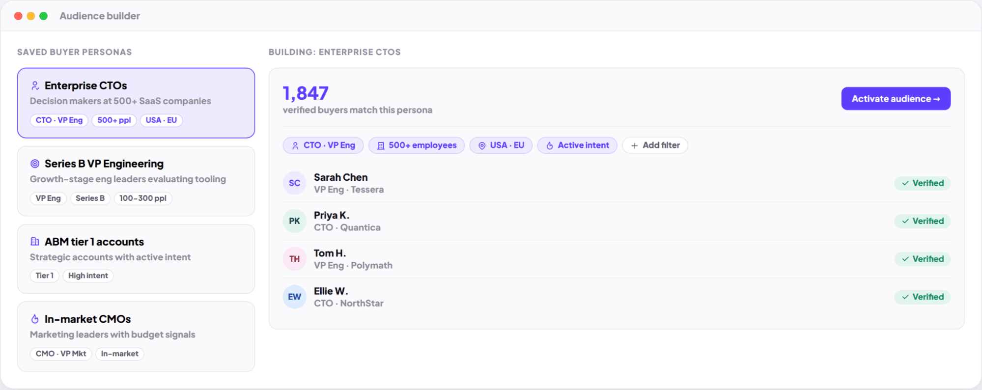 Marketing - List building (image placeholder)